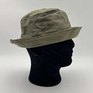 Corridor NYC Green Bucket Hat Men's S/M Canvas